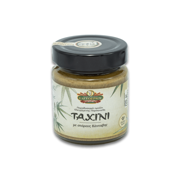 ταχίνι με σπόρους φαρμακευτικής κάναβης